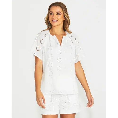 Sass Kirby Top - Ivory