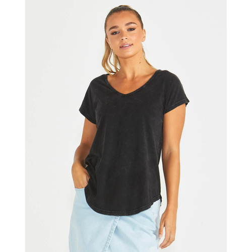 Sass Yuki Tee - Black