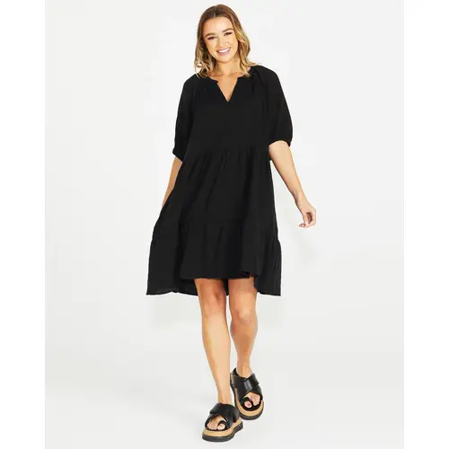 Sass Henny Dress - Black