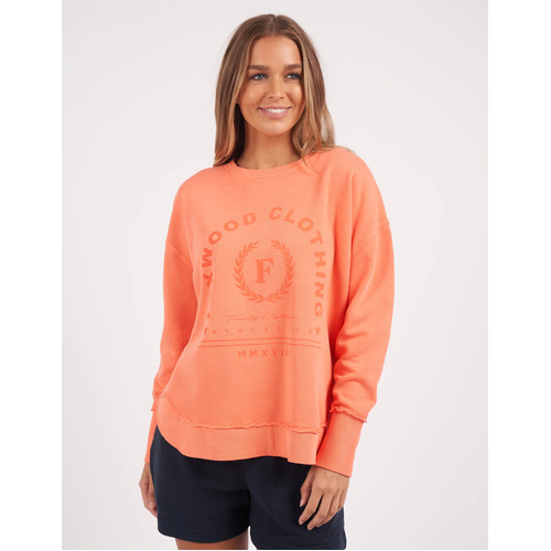 Foxwood Medalion Crew - Peach [Size: 12]