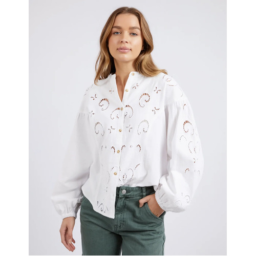 Foxwood Marlow Blouse - Egret [Size: 14]