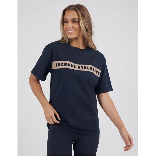 Foxwood Athletics Tee - Navy