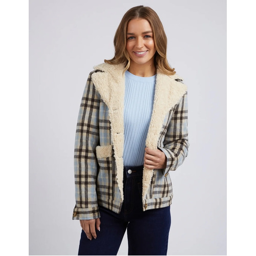 Foxwood Demi Check Jacket - Blue Check