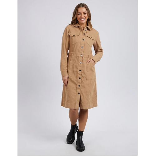 Foxwood Montana Cord Dress - Sesame