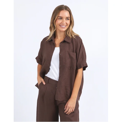 Foxwood Pierra Shirt - Chocolate