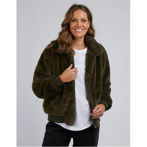 Foxwood Nora Bomber Jacket - Khaki