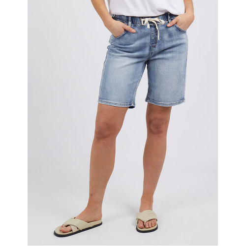 Foxwood Gabby Bermuda Short - Mid Blue [Size: 16]