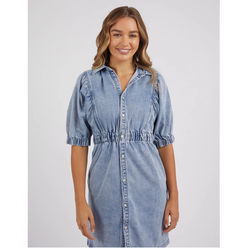 Foxwood Vivian Dress - Washed Blue