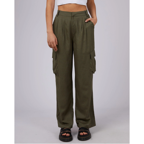 Silent Theory Henley Pant - Khaki [Size: 10]