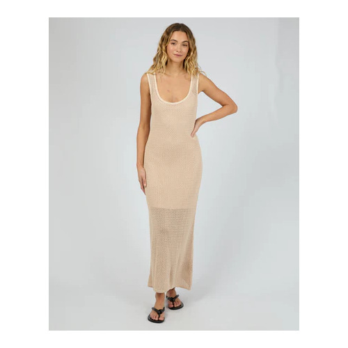 Silent Theory Sadie Maxi Dress - Natural [Size: 12]