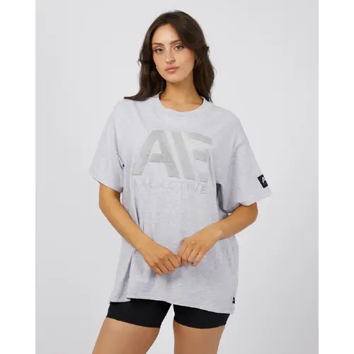 All About Eve Base Active Tee - Grey Marle