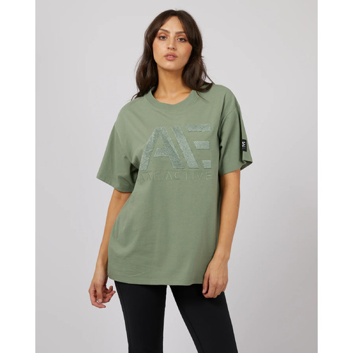 All About Eve Base Active Tee - Khaki