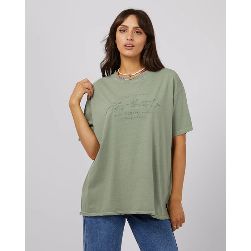 All About Eve Classic Tee - Khaki [Size: 10]