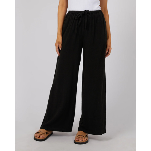 All About Eve Luxe Linen Pant - Black [Size: 12]