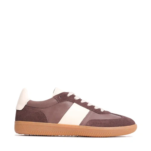 Eos Antigo W Leather Sneaker - Cacao