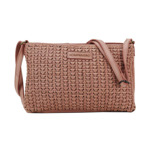 Kompanero Darcy Crossbody Bag - Blush