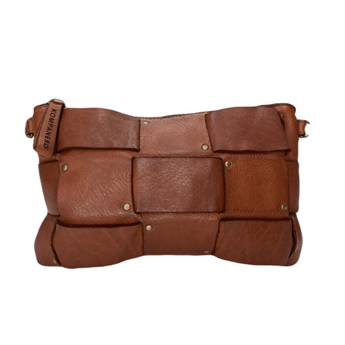 Kompanero Rio Clutch/Crossbody Bag - Cognac