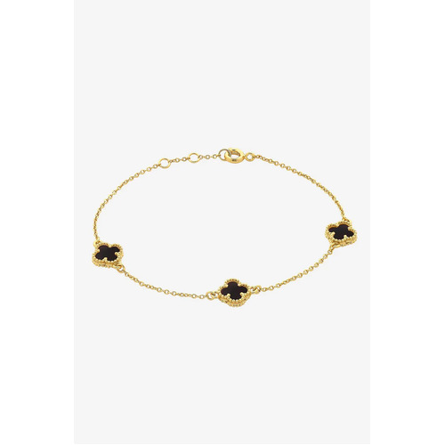 Liberte Reign Gold Bracelet - Jet