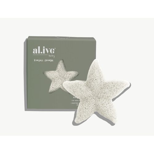 Al.ive Body Baby Konjac Sponge - White