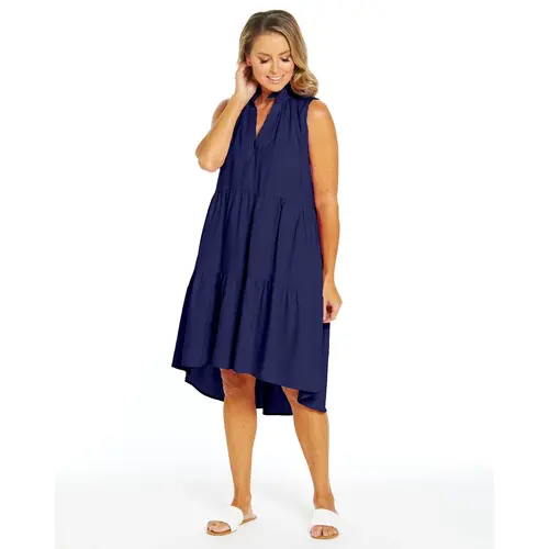 Betty Basics Libby Dress - Navy