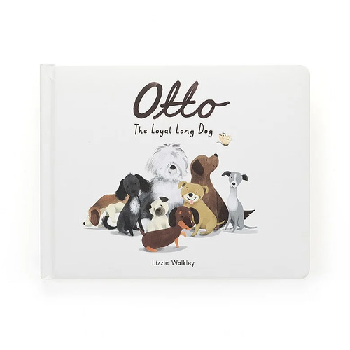 Jellycat Otto Loyal Long Dog Book