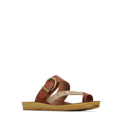 Los Cabos Bria W Sandal - Cognac