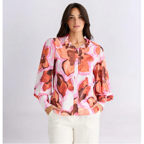 Brave+True Goldsmith Shirt - Azalea [Size: Large]