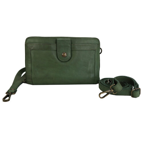 Kompanero Honey Crossbody Wallet - Sage