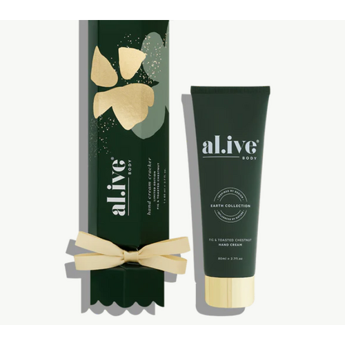 Al.ive Body Hand Cream Cracker - Fig & Toasted Chestnut