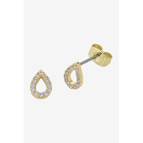 Liberte Petite Diamond Earrings - Gold