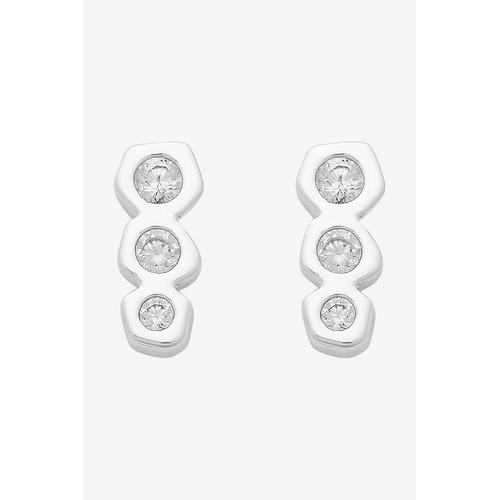 Liberte Petite Camille Earrings - Silver