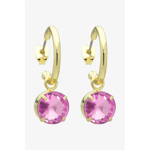 Liberte Sara Earrings - Gold Pink