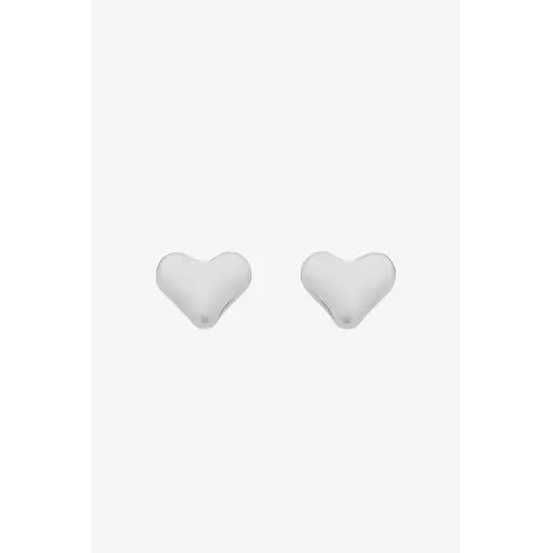 Liberte Mariel Heart Earrings - Silver