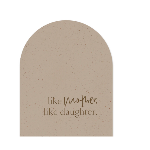 Emma Kate Co Like Mother Like Daughter Greeting Card