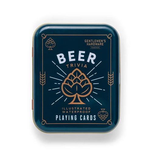 Gentlemen's Hardware Beer Waterproof Playing Cards