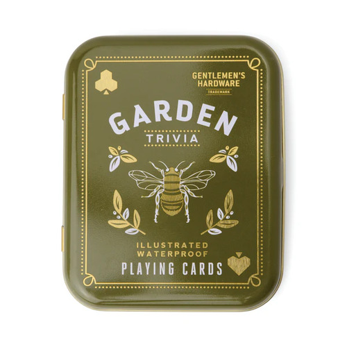 Gentlemen's Hardware Garden Trivia Playing Cards