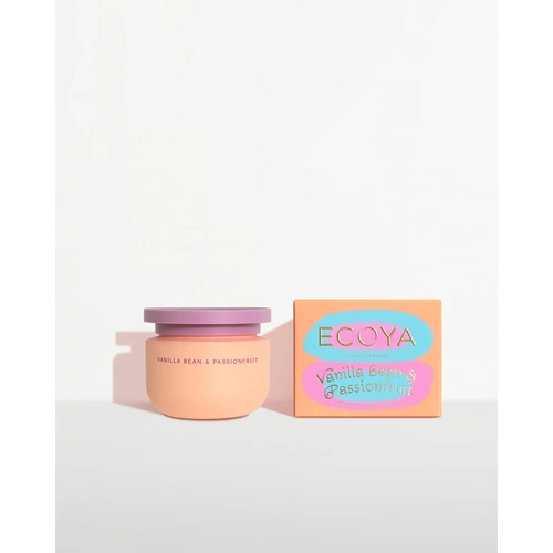 Ecoya Limited Edition Sorbet Summer: Body Soufflé - Vanilla Bean & Passionfruit