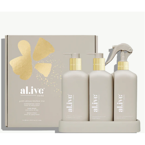 Al.ive Body Gold Edition Kitchen Trio