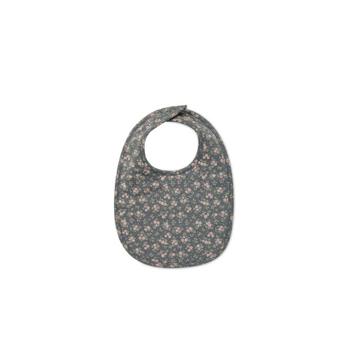 Jamie Kay Organic Cotton Bib - Rosalie Floral Lava