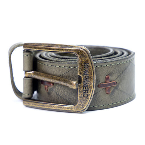 Kompanero Hanoi Belt Womens - Olive Size Small