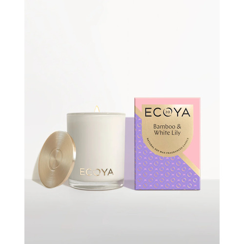 Ecoya Limited Edition Greatest Hits Madison Candle - Bamboo & White Lily