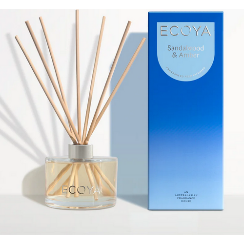 Ecoya Reed Diffuser 200ml - Sandalwood & Amber