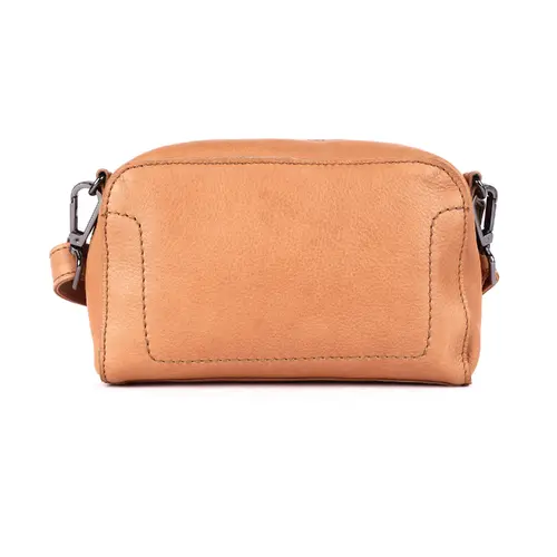 Rugged Hide IIuka Crossbody Bag - Nude