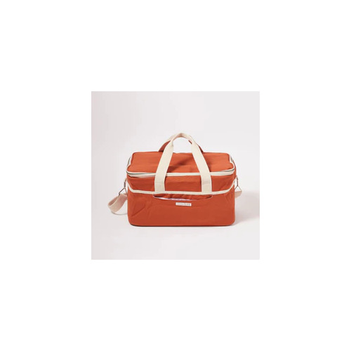 Sunny Life Canvas Cooler  Bag - Terracotta