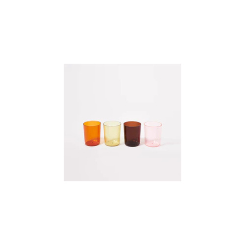 Sunnylife Poolside Tumblers Multi Set of 4