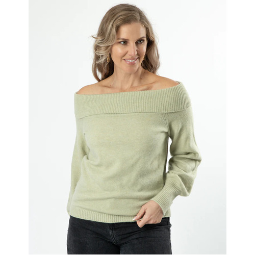 Stella+Gemma Byron Knit Jumper - Mojito