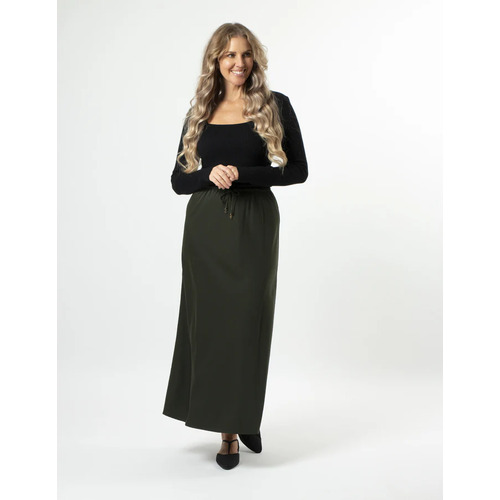 Stella+Gemma Avalon Skirt - Khaki Green