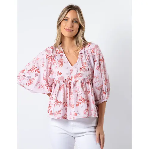 Stella+Gemma Zara Blouse - Jolie Ruby Rose