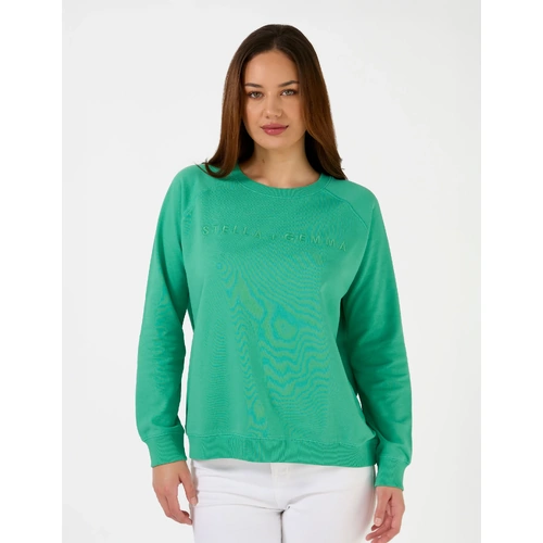 Stella+Gemma Classic Logo Sweater - Mint [Size: 14]