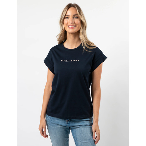 Stella + Gemma Cuff Sleeve T-Shirt